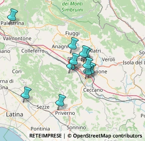 Mappa Via dell'Icone, 03017 Morolo FR, Italia (11.35)