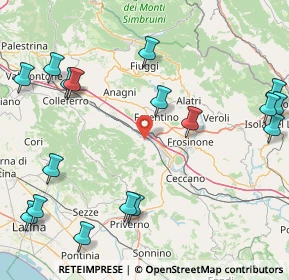 Mappa Via dell'Icone, 03017 Morolo FR, Italia (23.69647)