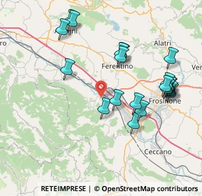 Mappa Via dell'Icone, 03017 Morolo FR, Italia (8.617)