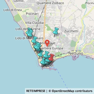 Mappa Centro Commerciale Anteo, 00042 Anzio RM, Italia (1.621)