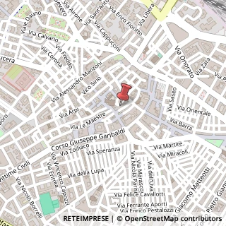 Mappa Via Bruno, 24, 71121 Accadia, Foggia (Puglia)