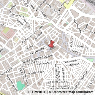 Mappa Via Duomo, 17, 71100 Foggia, Foggia (Puglia)