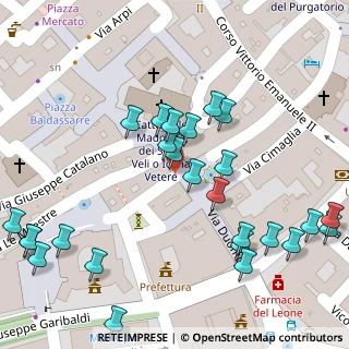 Mappa Vicolo Ciancarella, 71121 Foggia FG, Italia (0.05769)