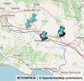 Mappa Via Marco Tullio Cicerone, 03037 Pontecorvo FR, Italia (11.9)