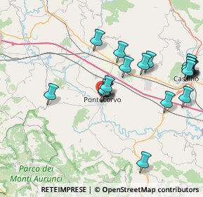 Mappa Via Marco Tullio Cicerone, 03037 Pontecorvo FR, Italia (9.0785)