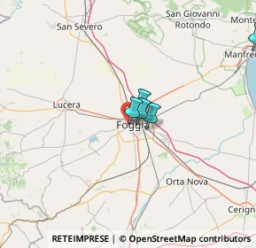 Mappa Via Luigi Rovelli, 71122 Foggia FG, Italia (43.9725)