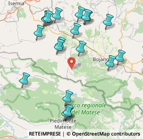 Mappa Loc. Campitello Matese snc, 86027 San Massimo CB, Italia (9.8645)