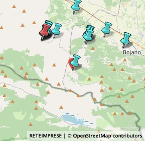 Mappa Loc. Campitello Matese snc, 86027 San Massimo CB, Italia (4.4805)