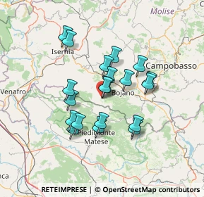 Mappa Loc. Campitello Matese snc, 86027 San Massimo CB, Italia (11.918)