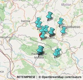 Mappa Loc. Campitello Matese snc, 86027 San Massimo CB, Italia (11.184)