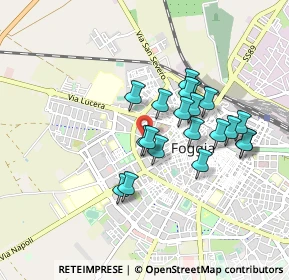 Mappa Via Carlo Baffi, 71121 Foggia FG, Italia (0.791)