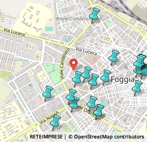 Mappa Via Carlo Baffi, 71121 Foggia FG, Italia (0.68)