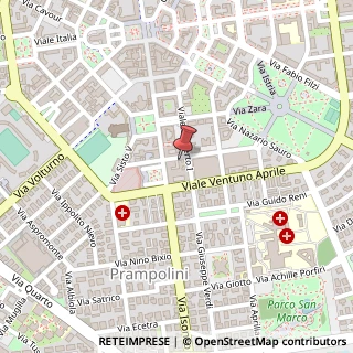 Mappa Via Carlo Alberto, 22, 04100 Latina, Latina (Lazio)