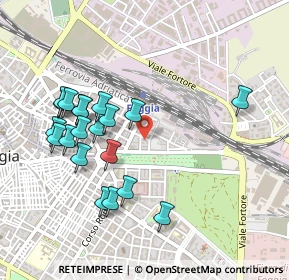 Mappa Via Monte S. Michele, 71121 Foggia FG, Italia (0.5255)