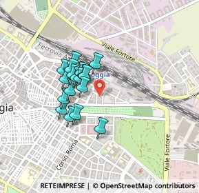 Mappa Via Monte S. Michele, 71121 Foggia FG, Italia (0.3345)