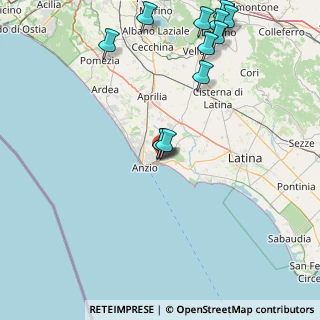 Mappa Via Cisterna, 00048 Nettuno RM, Italia (20.72333)