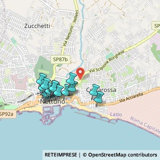 Mappa Via Cisterna, 00048 Nettuno RM, Italia (0.9445)