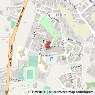 Mappa Via Antium, 07, 00042 Anzio, Roma (Lazio)