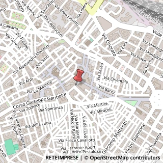Mappa Corso Giuseppe Garibaldi, 11, 71121 Foggia, Foggia (Puglia)