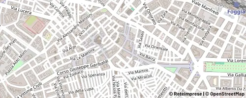 Mappa Foggia