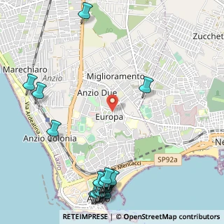 Mappa Via Olanda, 00042 Anzio RM, Italia (1.7025)