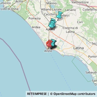 Mappa Via Olanda, 00042 Anzio RM, Italia (8.22091)