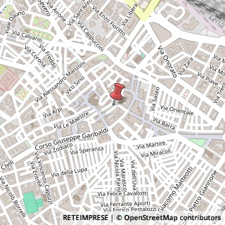 Mappa Via Cimaglia, 6, 71121 Foggia, Foggia (Puglia)