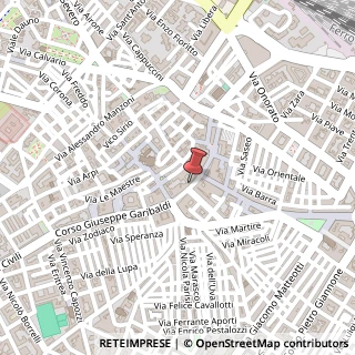 Mappa Corso Giuseppe Garibaldi, 16, 71121 Foggia, Foggia (Puglia)