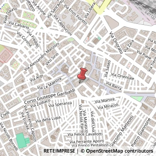 Mappa Corso Giuseppe Garibaldi, 32, 71121 Foggia, Foggia (Puglia)