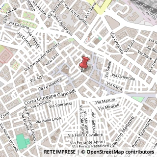 Mappa Corso Vittorio Emanuele II,  122, 71100 Foggia, Foggia (Puglia)