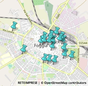 Mappa Via Cimaglia, 71121 Foggia FG, Italia (0.7175)