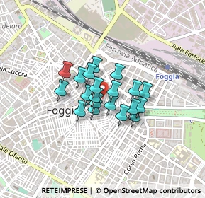 Mappa Via Sperone, 71121 Foggia FG, Italia (0.273)
