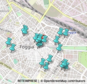 Mappa Via Sperone, 71121 Foggia FG, Italia (0.4795)