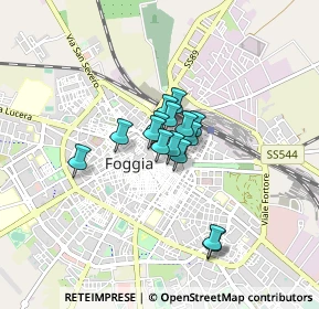 Mappa Via Sperone, 71121 Foggia FG, Italia (0.51067)