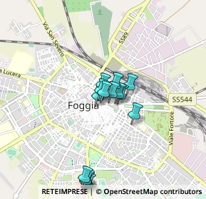 Mappa Via Sperone, 71121 Foggia FG, Italia (0.735)