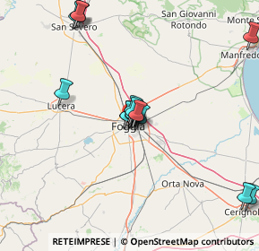 Mappa Via Sperone, 71121 Foggia FG, Italia (14.79)