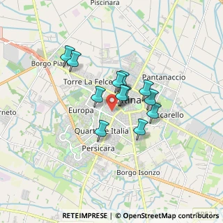 Mappa Via Calatafimi, 04100 Latina LT, Italia (1.2925)