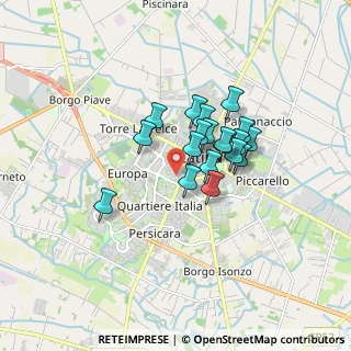 Mappa Via Calatafimi, 04100 Latina LT, Italia (1.26263)
