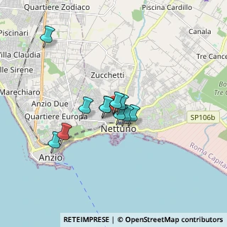 Mappa Via Trieste, 00048 Nettuno RM, Italia (1.26182)