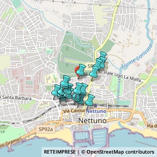 Mappa Via Trieste, 00048 Nettuno RM, Italia (0.3475)