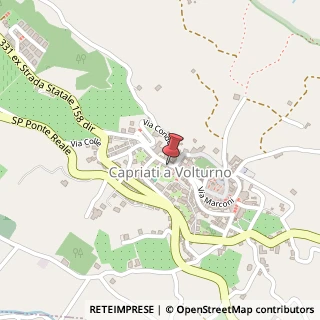 Mappa Via San Rocco, 19, 81014 Capriati a Volturno, Caserta (Campania)