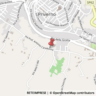 Mappa Via Ercole Patti, 17, 04015 Priverno, Latina (Lazio)