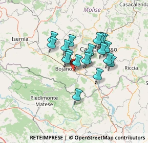 Mappa Zona Industriale di Campobasso Boiano, 86020 San Polo Matese CB, Italia (10.303)