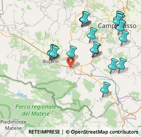 Mappa Zona Industriale di Campobasso Boiano, 86020 San Polo Matese CB, Italia (9.295)