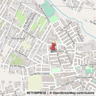 Mappa Via Sassolungo, 3, 00048 Nettuno, Roma (Lazio)