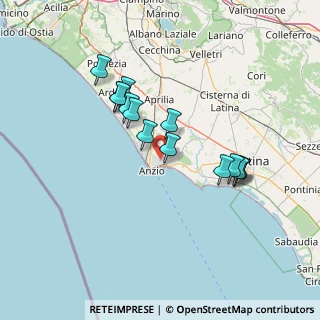 Mappa Via Gardena, 00048 Nettuno RM, Italia (13.26071)