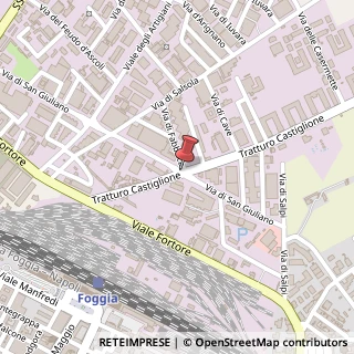 Mappa Via di San Giuliano, 55, 71121 Foggia, Foggia (Puglia)