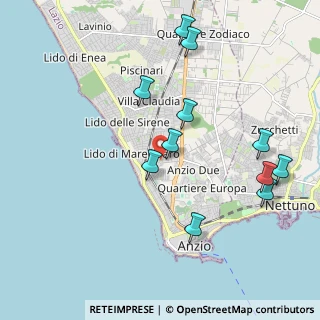 Mappa Via Colle Cocchino, 00042 Anzio RM, Italia (2.26182)