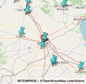 Mappa Via Ciano Antonio, 71121 Foggia FG, Italia (20.495)