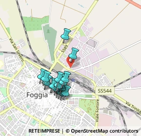 Mappa I traversa, 71121 Foggia FG, Italia (0.853)